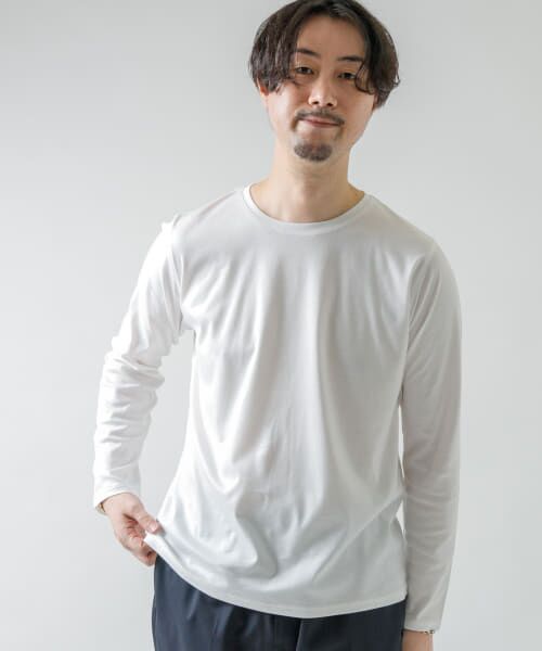 URBAN RESEARCH ROSSO / アーバンリサーチ ロッソ Tシャツ | 『MADE IN JAPAN』『XLサイズあり』シルケットスムースロングTシャツ | 詳細10