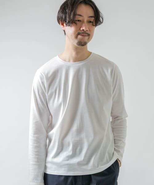 URBAN RESEARCH ROSSO / アーバンリサーチ ロッソ Tシャツ | 『MADE IN JAPAN』『XLサイズあり』シルケットスムースロングTシャツ | 詳細11
