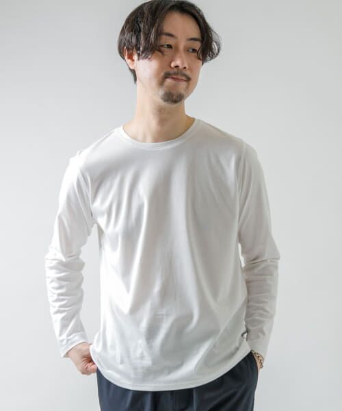 URBAN RESEARCH ROSSO / アーバンリサーチ ロッソ Tシャツ | 『MADE IN JAPAN』『XLサイズあり』シルケットスムースロングTシャツ | 詳細12
