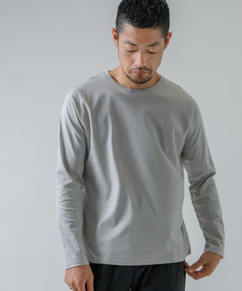 URBAN RESEARCH ROSSO / アーバンリサーチ ロッソ Tシャツ | 『MADE IN JAPAN』『XLサイズあり』シルケットスムースロングTシャツ | 詳細22