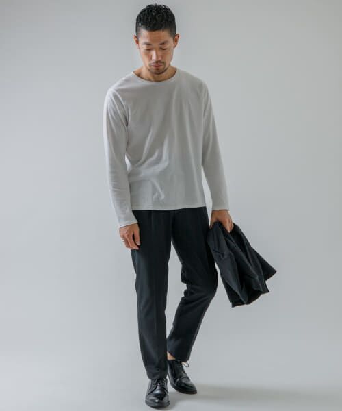 URBAN RESEARCH ROSSO / アーバンリサーチ ロッソ Tシャツ | 『MADE IN JAPAN』『XLサイズあり』シルケットスムースロングTシャツ | 詳細30