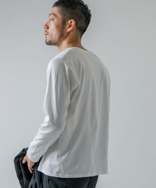 URBAN RESEARCH ROSSO / アーバンリサーチ ロッソ Tシャツ | 『MADE IN JAPAN』『XLサイズあり』シルケットスムースロングTシャツ | 詳細6