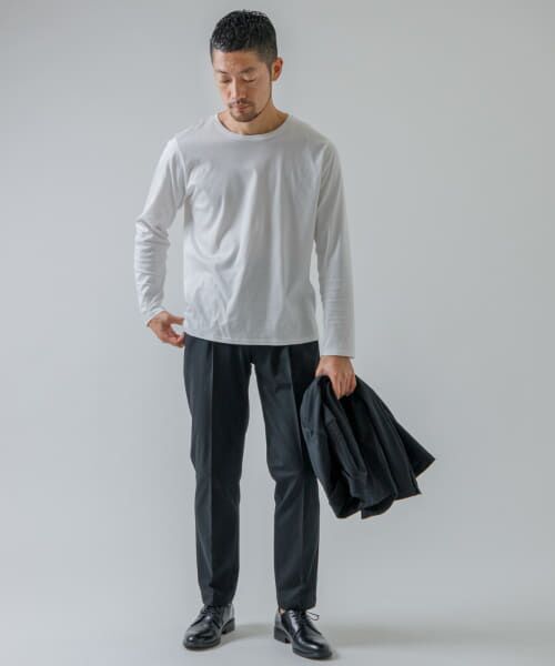 URBAN RESEARCH ROSSO / アーバンリサーチ ロッソ Tシャツ | 『MADE IN JAPAN』『XLサイズあり』シルケットスムースロングTシャツ | 詳細7