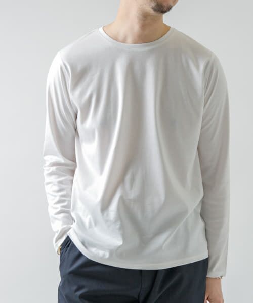 URBAN RESEARCH ROSSO / アーバンリサーチ ロッソ Tシャツ | 『MADE IN JAPAN』『XLサイズあり』シルケットスムースロングTシャツ | 詳細8