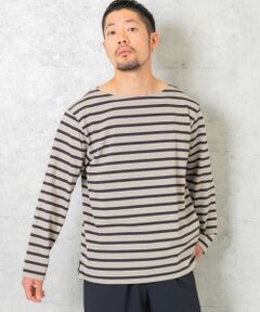 『MADE IN JAPAN』 バスクボーダーロングスリーブTシャツ