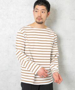 『MADE IN JAPAN』 バスクボーダーロングスリーブTシャツ