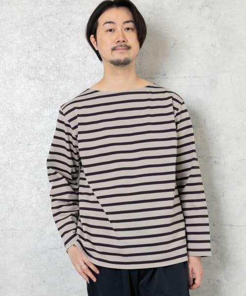 URBAN RESEARCH ROSSO / アーバンリサーチ ロッソ Tシャツ | 『MADE IN JAPAN』 バスクボーダーロングスリーブTシャツ | 詳細25