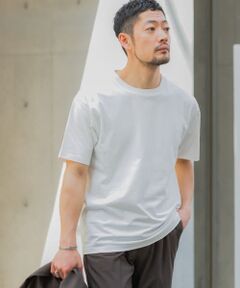 『XLサイズあり』汗染み防止クルーネック半袖Tシャツ