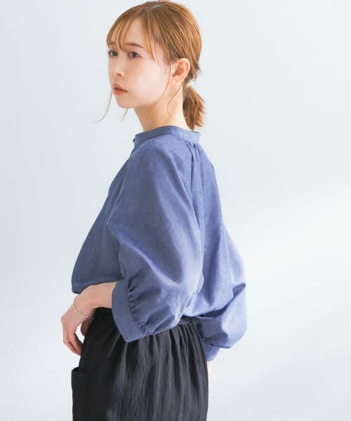 tシャツ Tシャツ 『UR TECH Smart Linen Touch』シャツチュニック