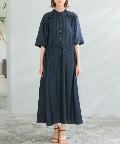 URBAN RESEARCH ROSSO / アーバンリサーチ ロッソ ワンピース | ハーフスリーブデニムワンピース | 詳細16
