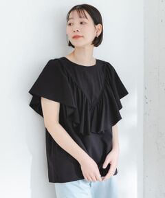 ELY　RUFFLE FRILL BLOUSE