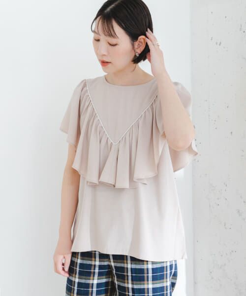 URBAN RESEARCH ROSSO / アーバンリサーチ ロッソ シャツ・ブラウス | ELY　RUFFLE FRILL BLOUSE | 詳細14