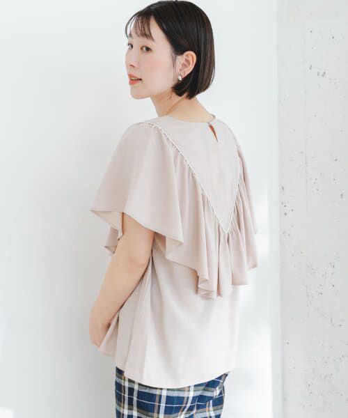 URBAN RESEARCH ROSSO / アーバンリサーチ ロッソ シャツ・ブラウス | ELY　RUFFLE FRILL BLOUSE | 詳細15