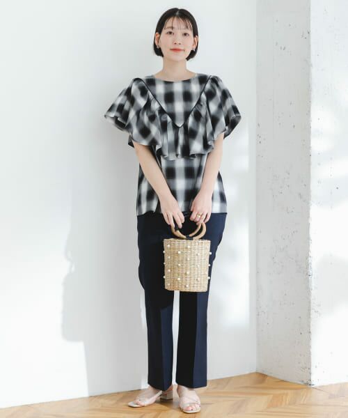 URBAN RESEARCH ROSSO / アーバンリサーチ ロッソ シャツ・ブラウス | ELY　RUFFLE FRILL BLOUSE | 詳細5