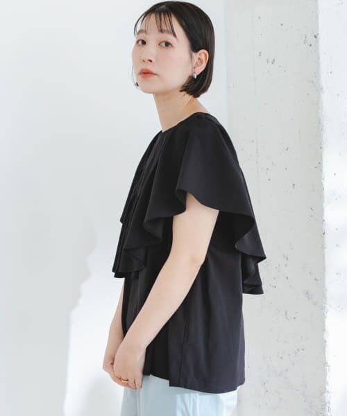 URBAN RESEARCH ROSSO / アーバンリサーチ ロッソ シャツ・ブラウス | ELY　RUFFLE FRILL BLOUSE | 詳細8
