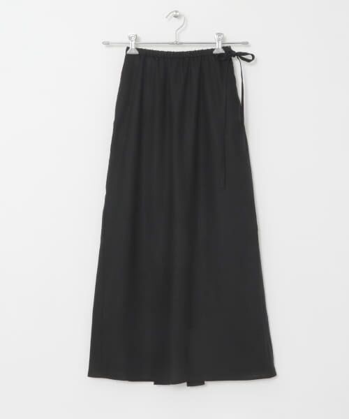 【beige】デザインスリットイージータイトスカート