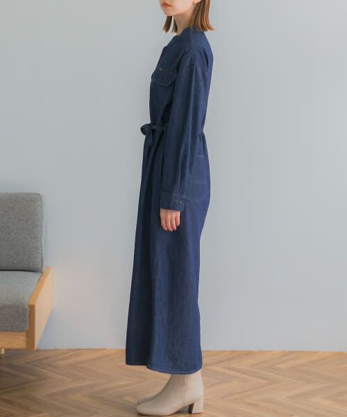 URBAN RESEARCH ROSSO / アーバンリサーチ ロッソ ワンピース | 『別注』Lee×ROSSO　BELTED DENIM DRESS | 詳細12