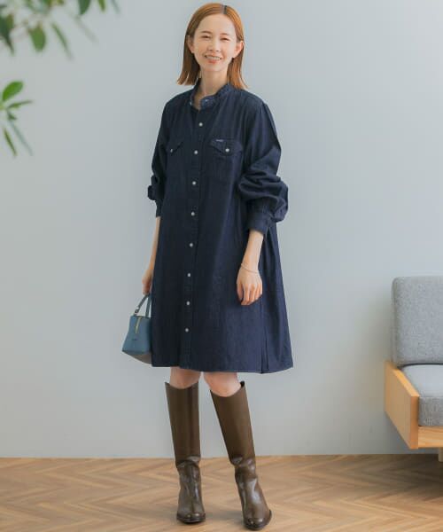 別注』Wrangler×ROSSO DENIM MINI DRESS （ワンピース）｜URBAN