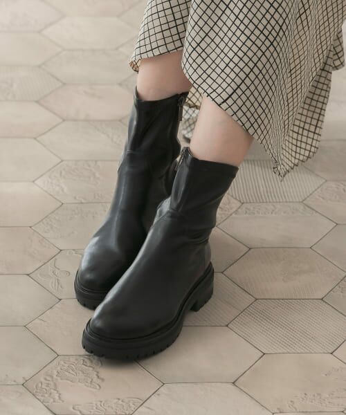 URBAN RESEARCH ROSSO / アーバンリサーチ ロッソ ブーツ（ショート丈） | Mollini　STRETCH SMOOTH BOOTS | 詳細1
