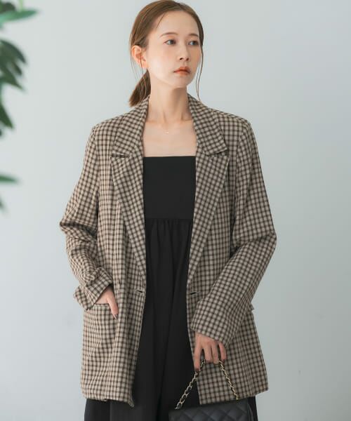 URBAN RESEARCH ROSSO / アーバンリサーチ ロッソ その他アウター | ROLLA’S　SLOUCH BLAZER GINGHAM JACKET | 詳細2
