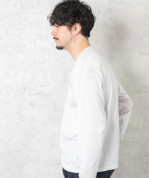 【BLACKxOFF】『XLサイズあり』JAPAN FABRICロングスリーブクルーTシャツ