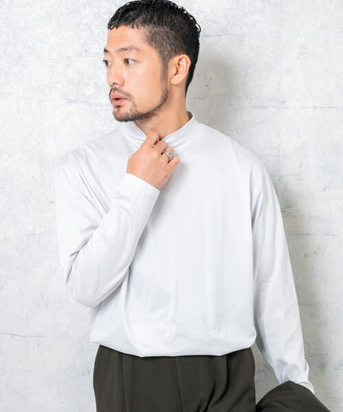 URBAN RESEARCH ROSSO / アーバンリサーチ ロッソ Tシャツ | 『XLサイズあり』JAPAN FABRICロングスリーブモックTシャツ | 詳細13