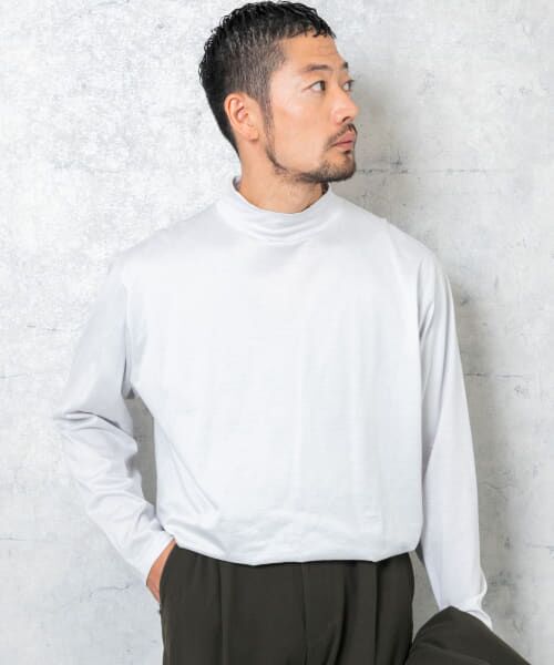 URBAN RESEARCH ROSSO / アーバンリサーチ ロッソ Tシャツ | 『XLサイズあり』JAPAN FABRICロングスリーブモックTシャツ | 詳細14