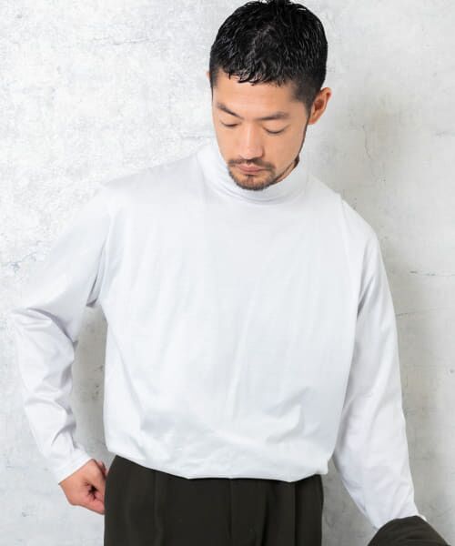 URBAN RESEARCH ROSSO / アーバンリサーチ ロッソ Tシャツ | 『XLサイズあり』JAPAN FABRICロングスリーブモックTシャツ | 詳細15