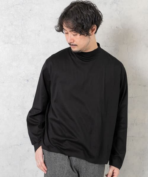 URBAN RESEARCH ROSSO / アーバンリサーチ ロッソ Tシャツ | 『XLサイズあり』JAPAN FABRICロングスリーブモックTシャツ | 詳細25
