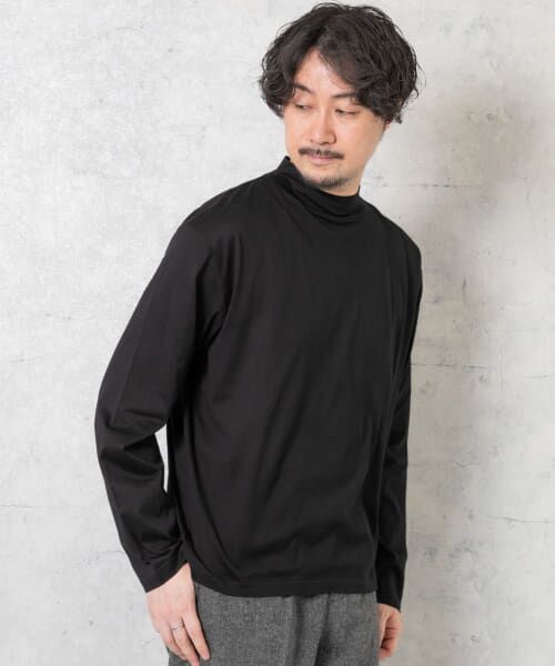 URBAN RESEARCH ROSSO / アーバンリサーチ ロッソ Tシャツ | 『XLサイズあり』JAPAN FABRICロングスリーブモックTシャツ | 詳細26