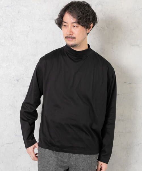 URBAN RESEARCH ROSSO / アーバンリサーチ ロッソ Tシャツ | 『XLサイズあり』JAPAN FABRICロングスリーブモックTシャツ | 詳細27