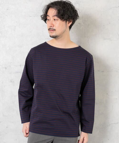 URBAN RESEARCH ROSSO / アーバンリサーチ ロッソ Tシャツ | 『MADE IN JAPAN』『XLサイズあり』バスクボーダーロングスリーブTシャツ | 詳細13