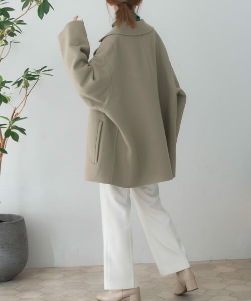 セール】 SEEALL OVERSIZED PCOAT （ピーコート）｜URBAN RESEARCH 