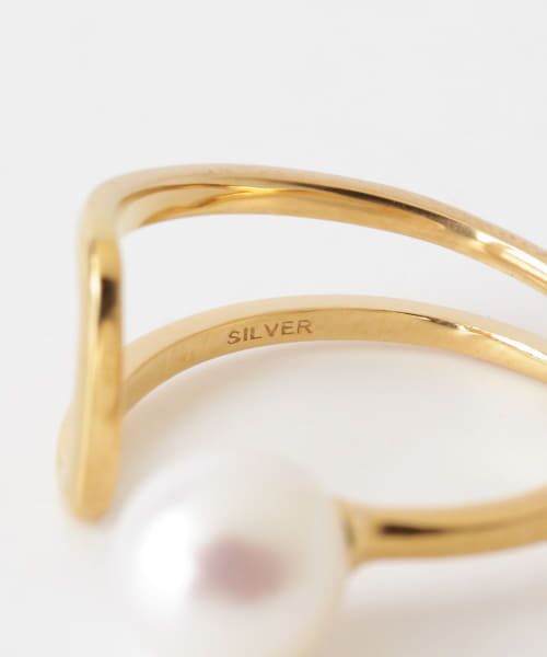 URBAN RESEARCH ROSSO / アーバンリサーチ ロッソ リング | Favorible　Flowing Pearl Ring | 詳細5