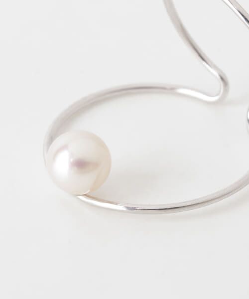 URBAN RESEARCH ROSSO / アーバンリサーチ ロッソ ピアス・イヤリング | Favorible　Wired Pearl Earcuff | 詳細6