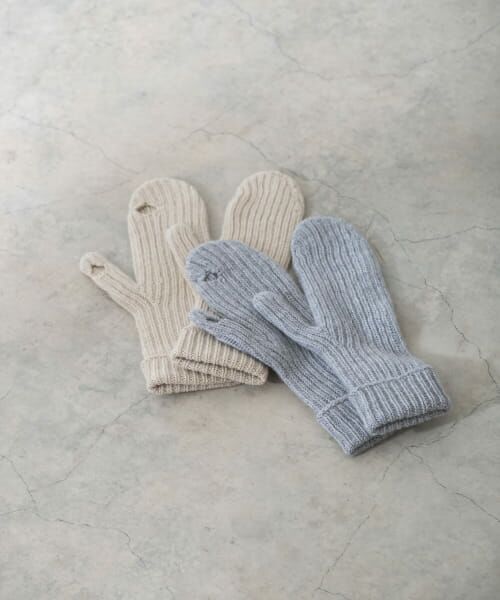 URBAN RESEARCH ROSSO / アーバンリサーチ ロッソ 手袋 | William Brunton Hand Knits　3PLY Open Thumb Mittens | 詳細1