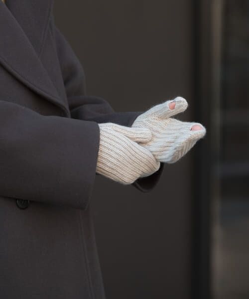 URBAN RESEARCH ROSSO / アーバンリサーチ ロッソ 手袋 | William Brunton Hand Knits　3PLY Open Thumb Mittens | 詳細3