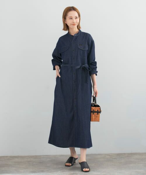 URBAN RESEARCH ROSSO / アーバンリサーチ ロッソ ワンピース | 『別注』Lee×ROSSO　BELTED DENIM DRESS | 詳細11