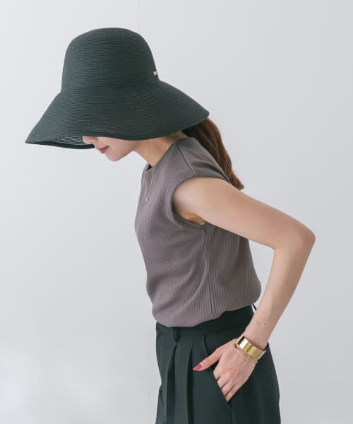 URBAN RESEARCH ROSSO / アーバンリサーチ ロッソ ハット | PAPER WIDE BLIM HAT | 詳細1