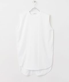 ATON　ROUND HEM TANKTOP