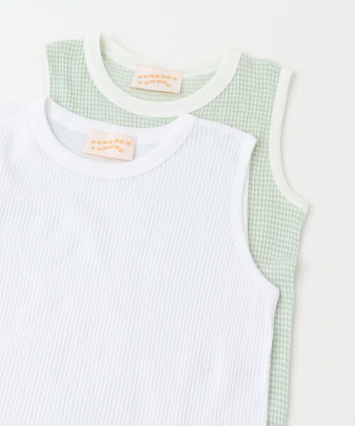 URBAN RESEARCH ROSSO / アーバンリサーチ ロッソ タンクトップ | CaRouseLamBRa　NO-SLEEVE PACK WHITE BORDER | 詳細8