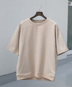 『セットアップ対応』『XLサイズあり』『WEB限定』LINEN LIKEリラックスリブTシャツ