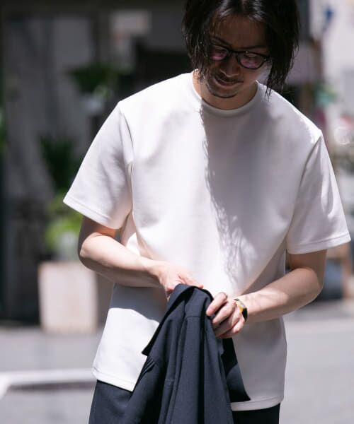 URBAN RESEARCH ROSSO / アーバンリサーチ ロッソ Tシャツ | 『接触冷感/吸水速乾』『XLサイズあり』ハイパフォーマンスSTANDARDポンチTシャツ | 詳細4