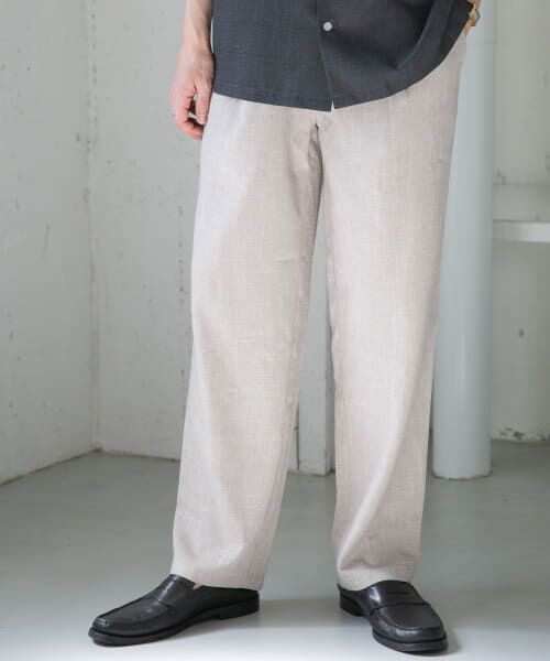 URBAN RESEARCH ROSSO / アーバンリサーチ ロッソ その他パンツ | 『XLサイズあり』『WEB限定』LINEN LIKEリラックスパンツ | 詳細29