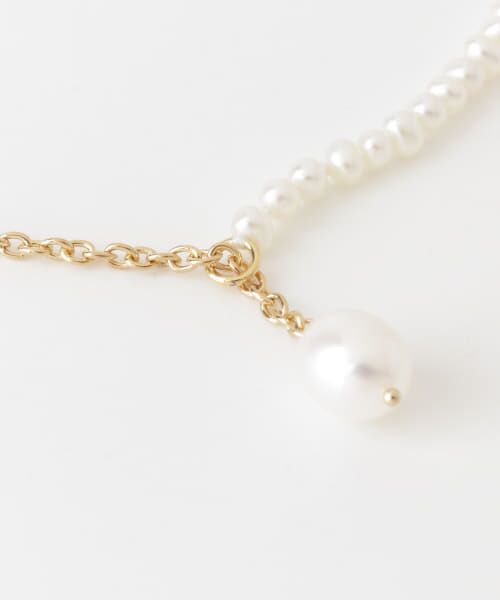 URBAN RESEARCH ROSSO / アーバンリサーチ ロッソ ネックレス・ペンダント・チョーカー | Favorible　Pearl×chain lariat | 詳細6