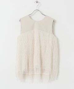 ELENDEEK　FRINGE TENT BLOUSE