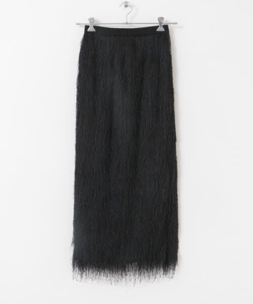 URBAN RESEARCH ROSSO / アーバンリサーチ ロッソ スカート | ELENDEEK　FRINGE STRAIGHT SKIRT | 詳細10