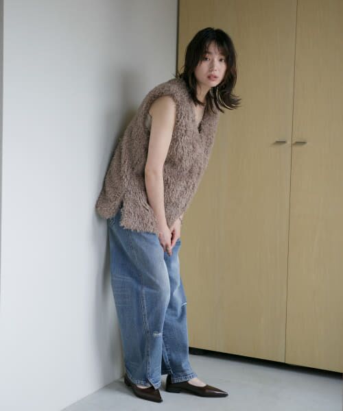 URBAN RESEARCH ROSSO / アーバンリサーチ ロッソ デニムパンツ | YENN　CURVED SEAM DENIM PANTS | 詳細1