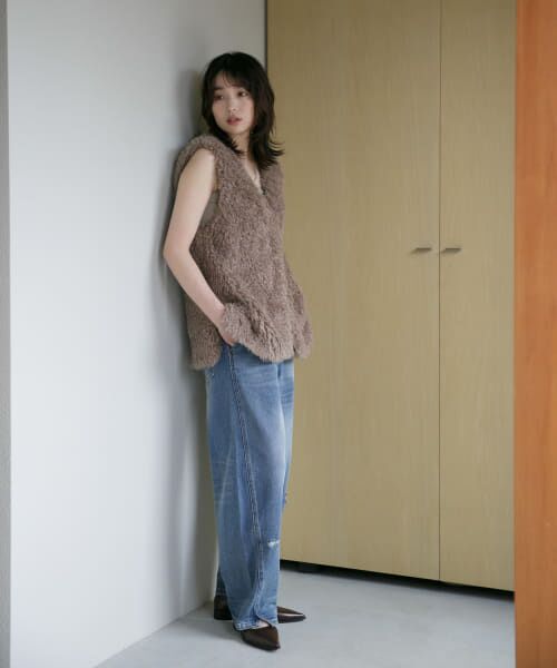 URBAN RESEARCH ROSSO / アーバンリサーチ ロッソ デニムパンツ | YENN　CURVED SEAM DENIM PANTS | 詳細3