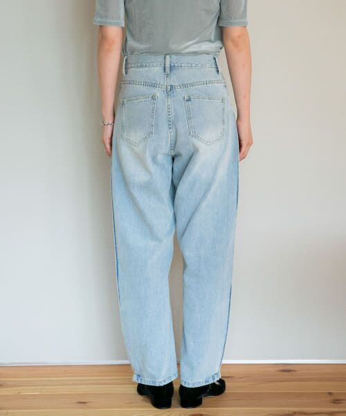 URBAN RESEARCH ROSSO / アーバンリサーチ ロッソ デニムパンツ | YENN　SIDE PLEATED DENIM PANTS | 詳細19